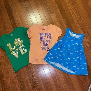 Lot of 3 girls tops